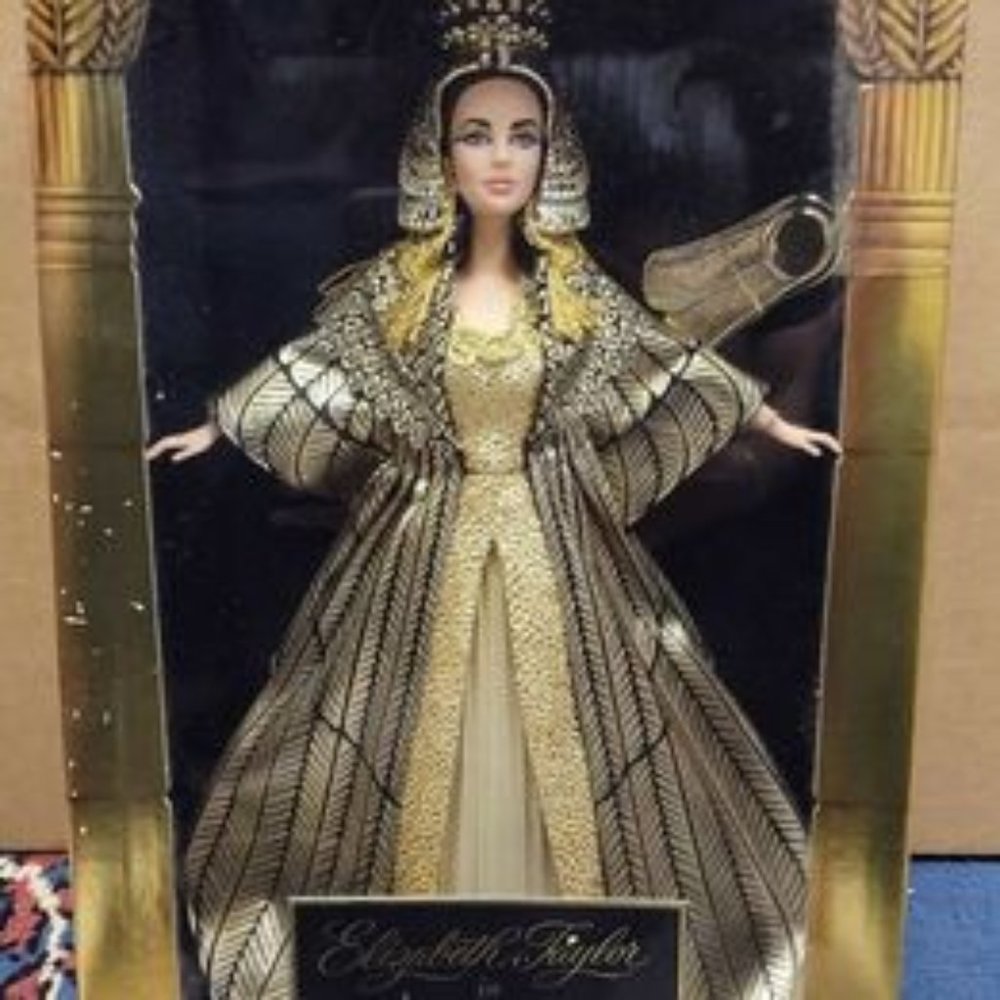 BARBIE Cleopatra Doll Elizabeth Taylor Collection Queen of Egypt 23595 Nearly Mi